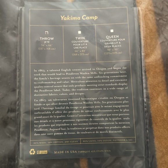 Pendleton Throw New - Picture 4 of 5